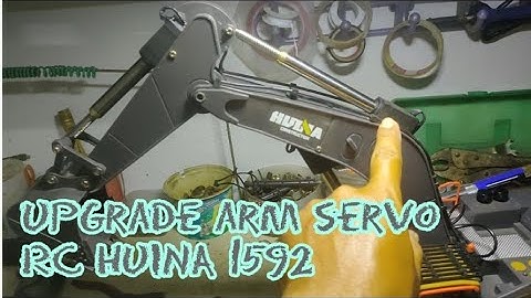 Cara pasang arm servo RC HUINA 1592