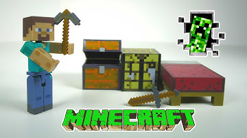 Minecraft Overworld Survival Pack Series 1 Unboxing