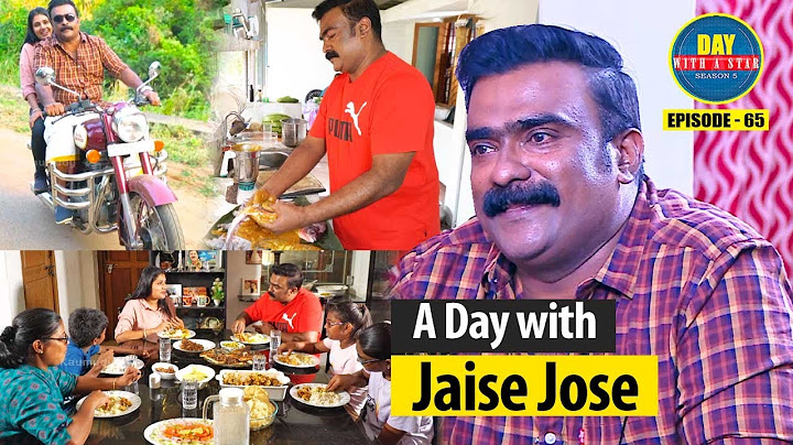 A day with actor Jaise Jose | Day with a Star | Season 05 | EP 65