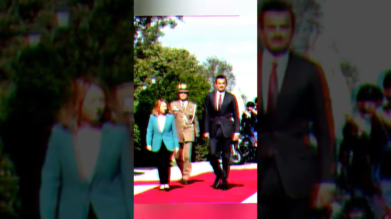 giorgia Meloni PM italy hosts president of Qatar Tamim# 