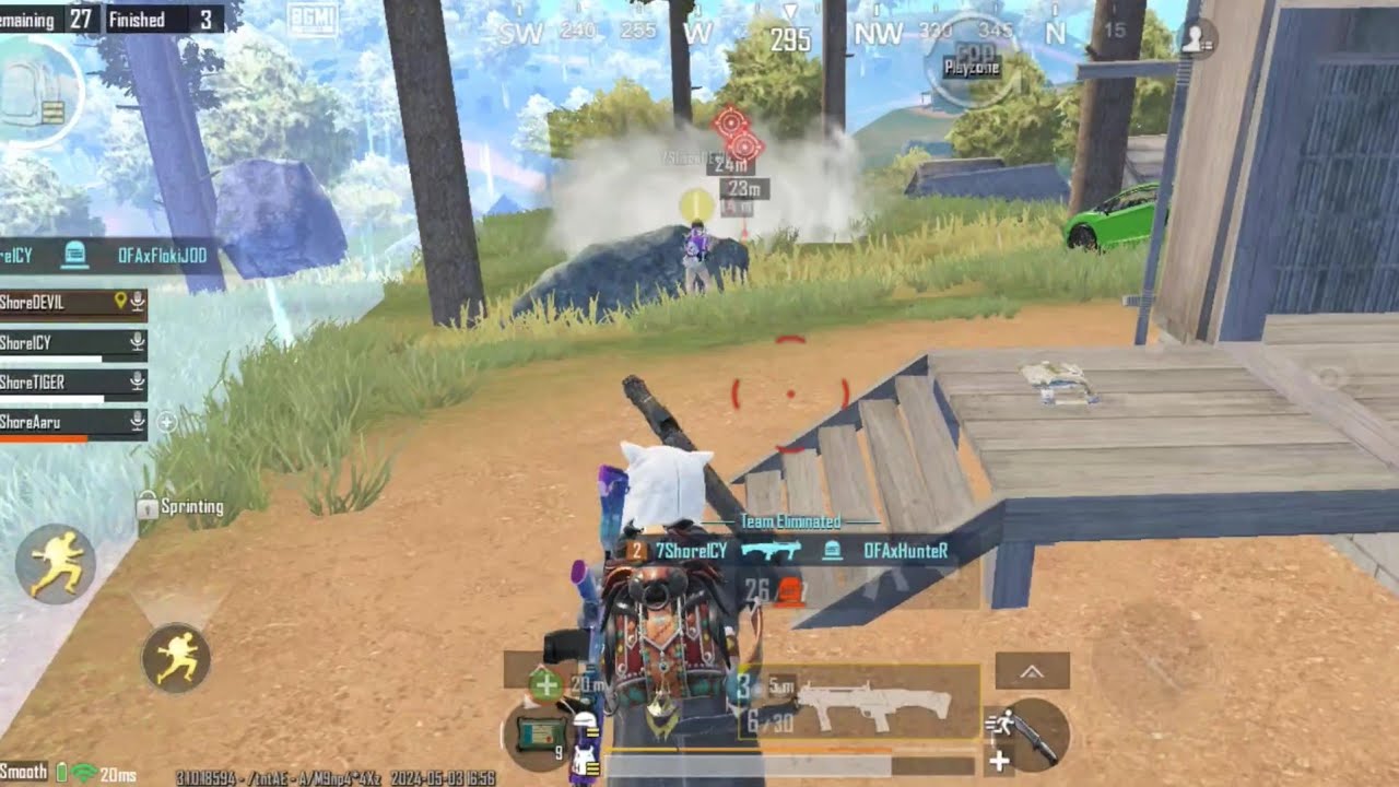 Solo 5 Finishes In BGIS R1 🚀| Assaulter Pov | B2B MVP 🔥| 13 Finishes ...