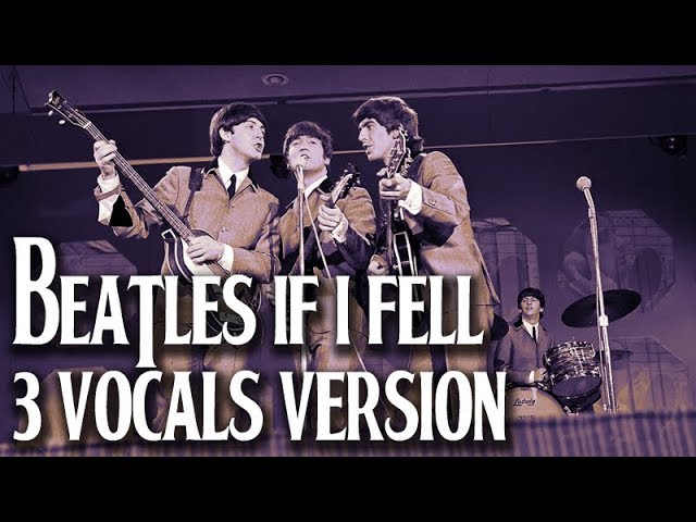 Beatles If I fell 3 vocals - Galeazzo Frudua Chords - Chordify