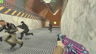 Counter-Strike: Zombie Escape Mod - ze_Moonwalkers_EXT_GI on Monsters Arena