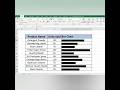 🎯 Make your data visual with REPT bars! #shorts #trending #viral #excel #tips #youtubeshorts #trend