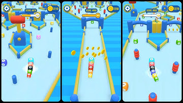 2048 Run 3D - Number Puzzle Game Gameplay Android Mobile