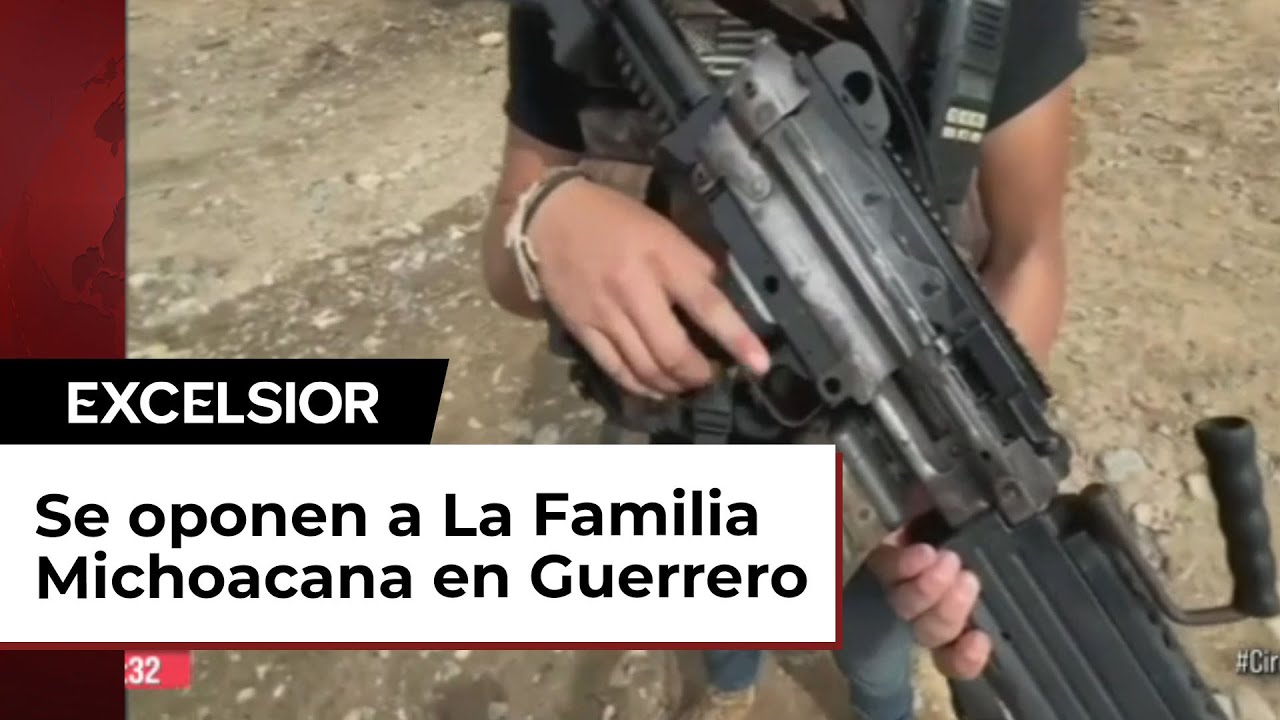 Esta es Sasha, mi primer amor: Criminales muestran el armamento con el que cuentan