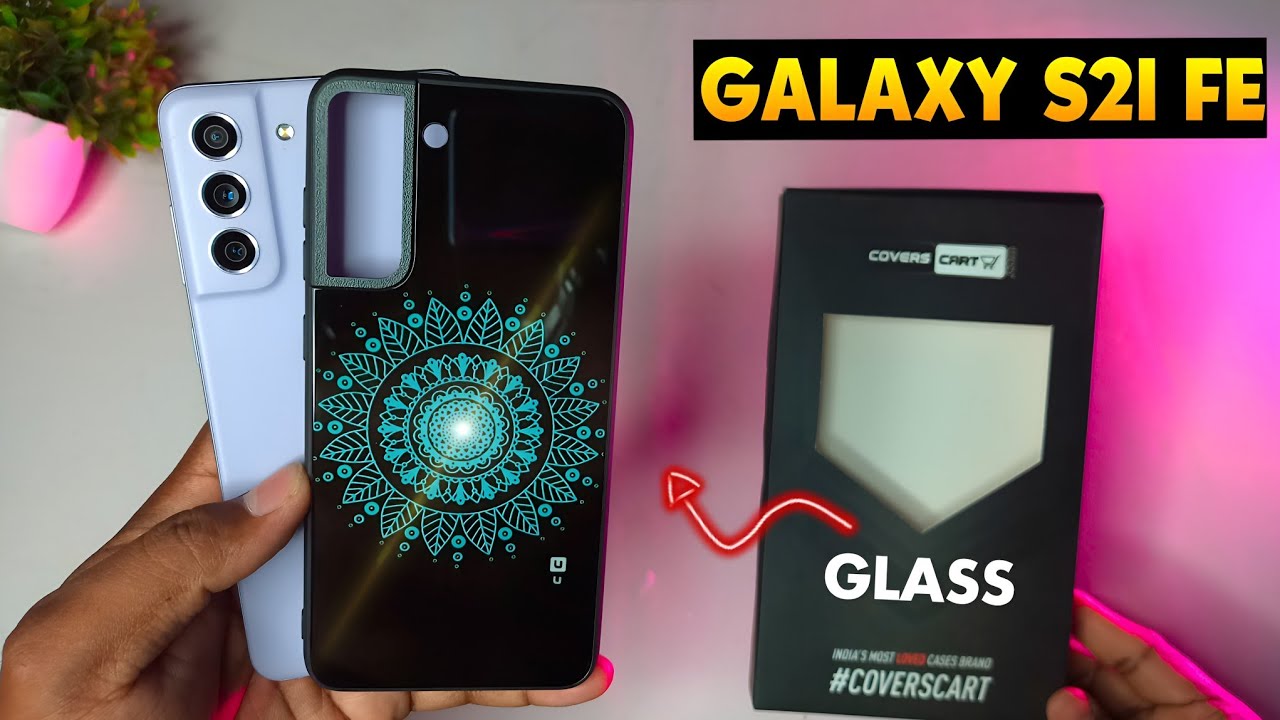 Premium CoversCart Glass Back Cover for Samsung Galaxy S21 FE 5G