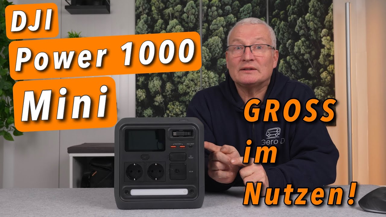 ⁣DJI Power 1000 Mini: Mini im Namen, überraschend groß im Alltag!