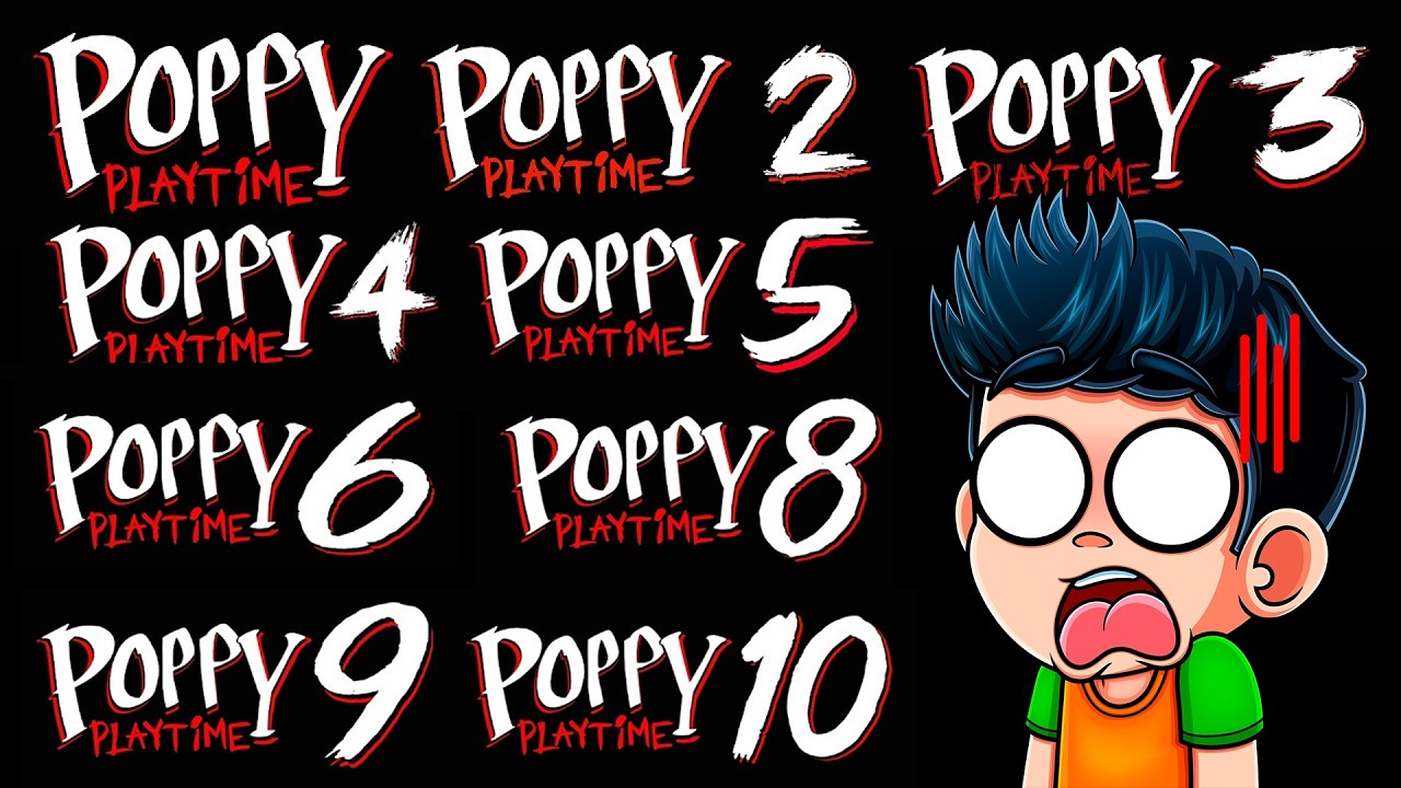 Toda la Historia de Poppy Playtime Capítulo 1 al 10 | Jondres Gc REACCIONA