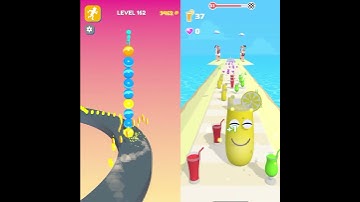 Stack Rider Vs Juice Run 💥🌟🔥Gameplay #shorts