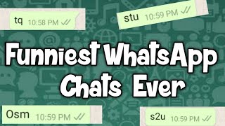 Funniest WhatsApp chats Ever 😂 | Funny WhatsApp Short forms | FUSION FOX