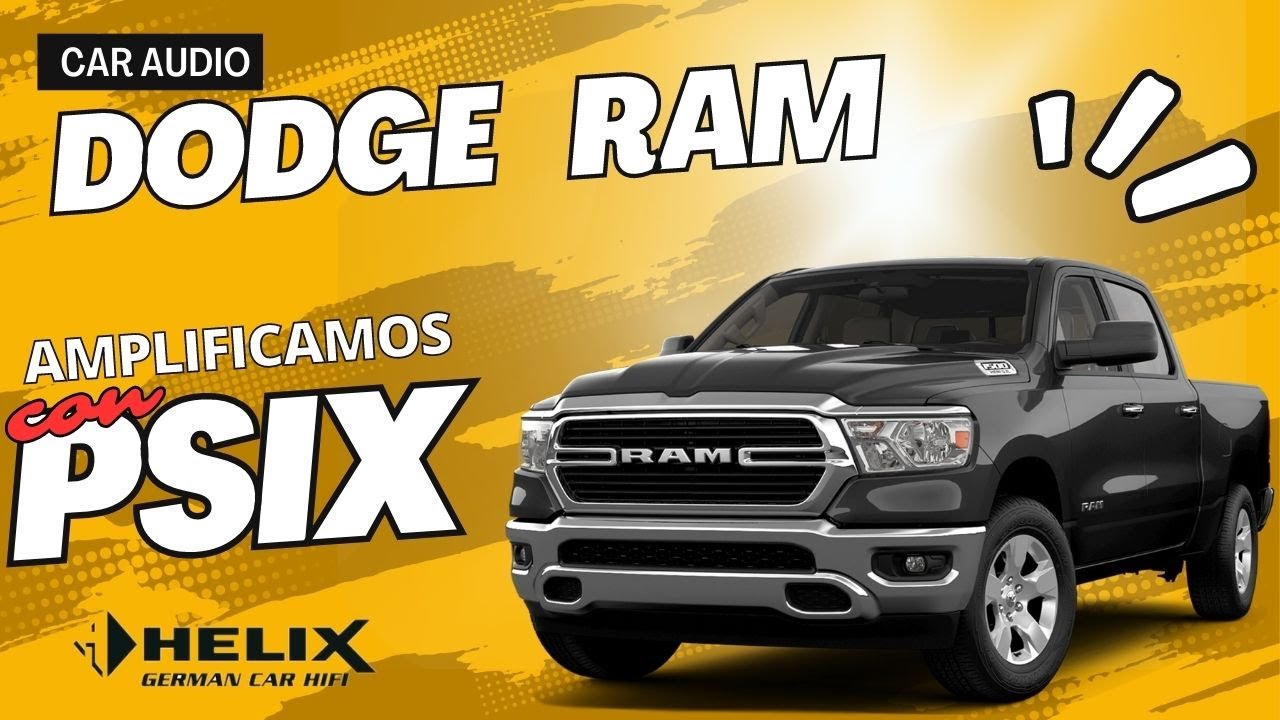 Dificultades de una Dodge Ram1500 para Instaler el sistema de audio