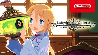 Labyrinth of Galleria: The Moon Society - Launch Trailer - Nintendo Switch