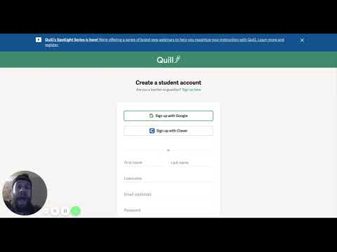 How to Sign in & Log in to Quill
