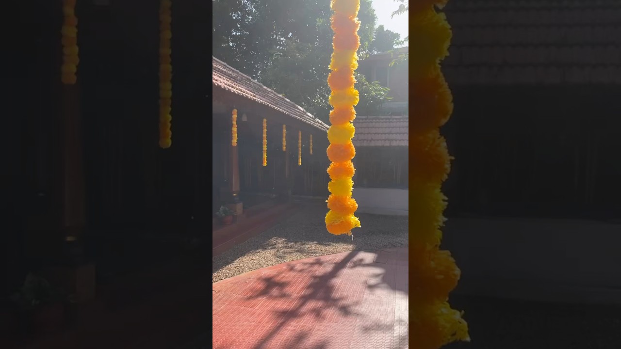 Onam minimalist home decor 