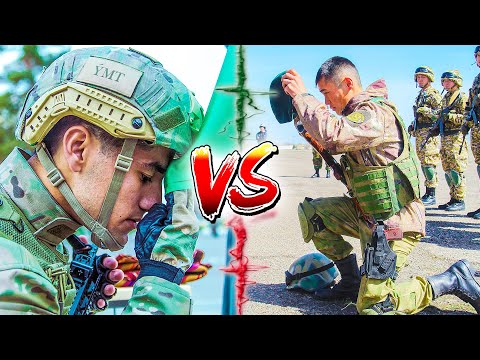 КЫРГЫЗСТАН vs ТУРКМЕНИСТАН ⭐ Кто сильнее? СРАВНЕНИЕ АРМИЙ ⭐ Кыргыз армиясы VS Turkmen army