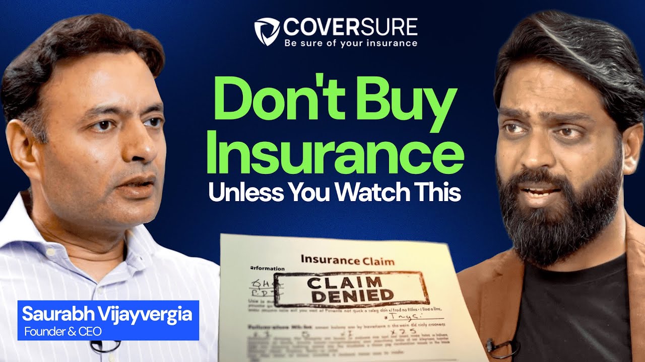 Be Sure Of Your Insurance | Saurabh Vijayvergia | CoverSure Founder