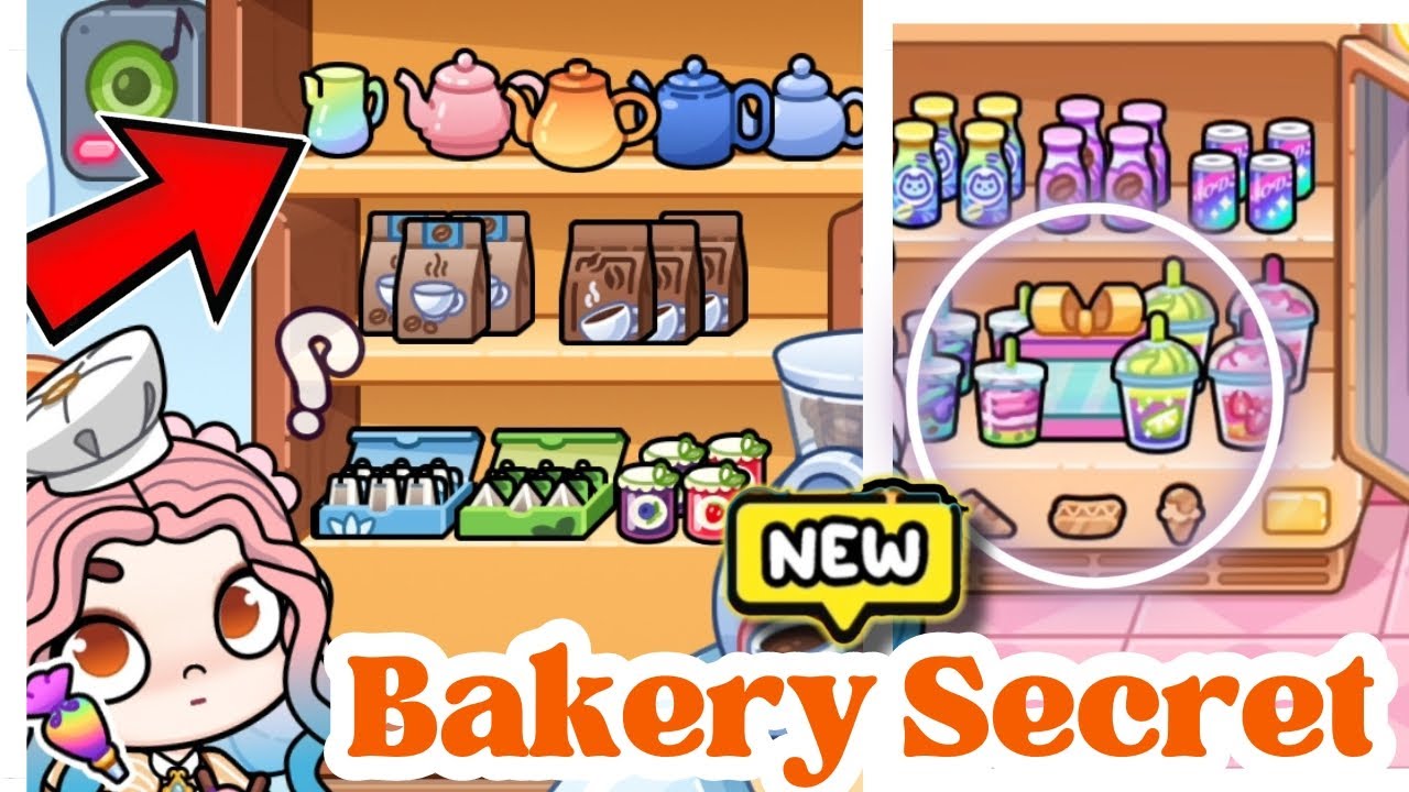 ALL secret KEYS update bakery in avatar world