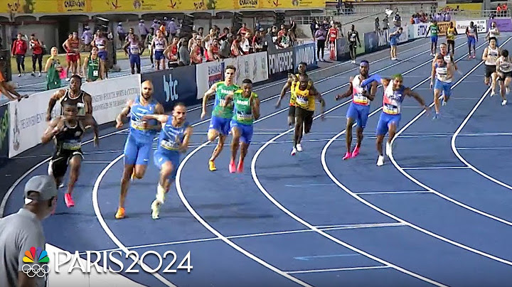 Noah Lyles anchors Team USA to heat win in men's 4x100m at World Athletics Relays | NBC Sports