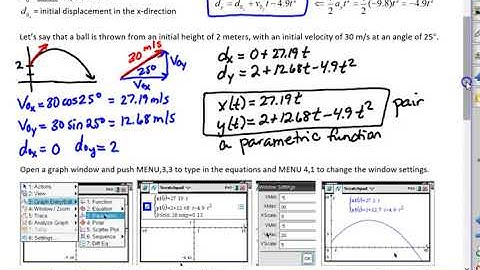 Vector #8 - 9 Projectile Motion