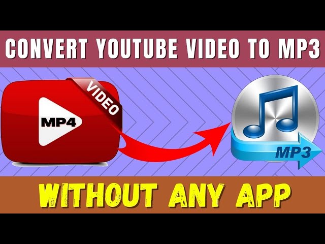 How to convert youtube video to mp3 | Video to mp3 without any apps | class=