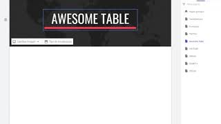 Celebrity Awesome Table Usar en Google Sites Wealth
