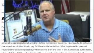 Rush Limbaugh Apologizes to Sandra Fluke!