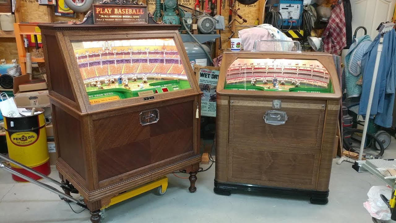 All American Baseball Restoration Made Before the Rockola 1937 World