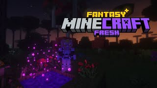 🟣Играем на сборке FreshCraft - Fantasy DLC 🔥стрим #3