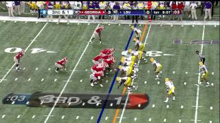 Sam Montgomery vs Alabama and Georgia 2011