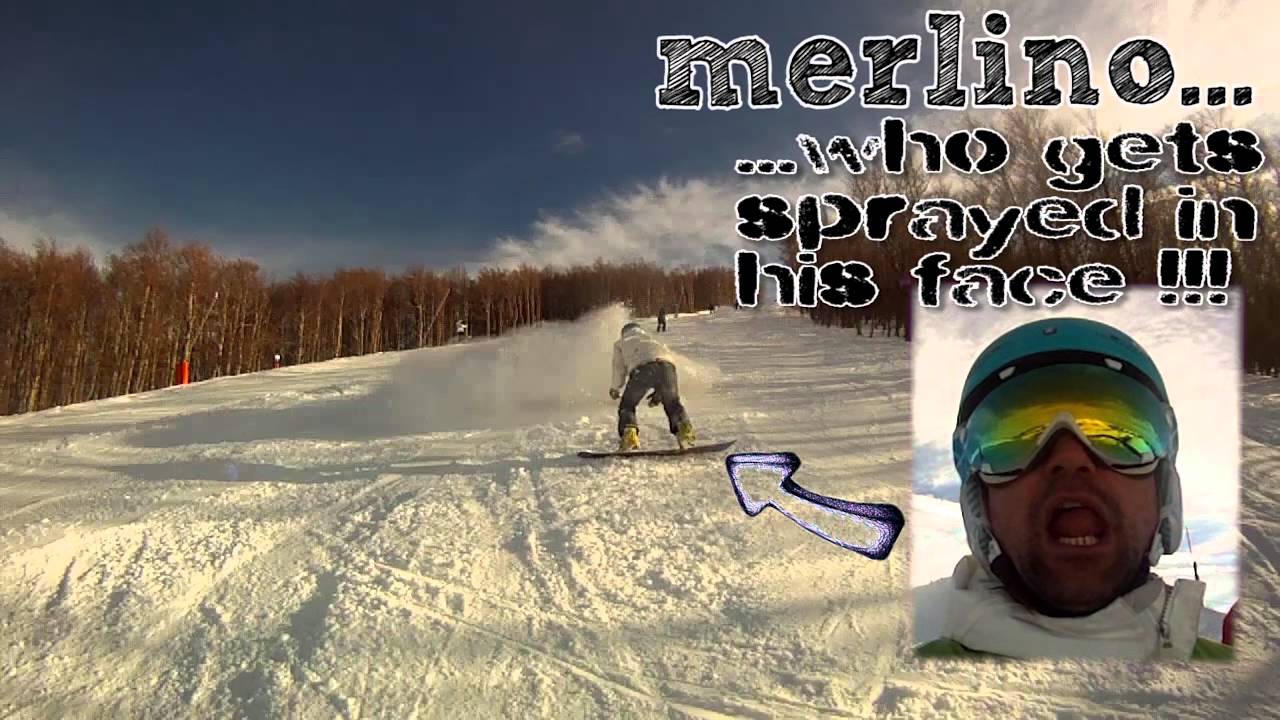 The AVALANCHE spray - Beat that torstein !!!