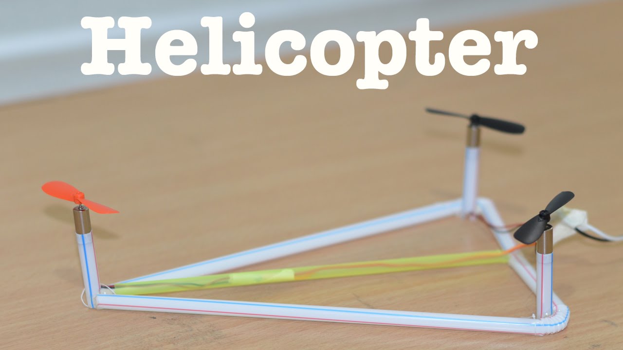 how to make a helicopter diy tricopter youtube