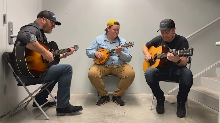 "Forked Deer" - Bob Minner, Josiah Nelson, Jake Workman on their Collings Instruments at IBMA 2022