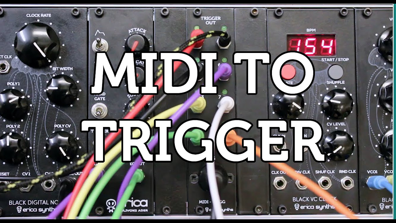 Sequencing Your Modular With a Hardware Sequencer! Erica Synths