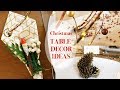 Christmas TABLE DECORATION ideas | DIY