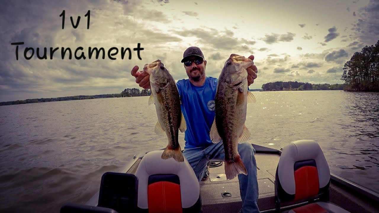 INSANE Last MINUTE Catch During a 1v1 Bass Tournament!!!//Lake Gaston