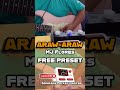 ARAW-ARAW – MJ Flores Guitar Cover | Sonicake Pocket Master FREE Preset #pocketmaster #guitarcover