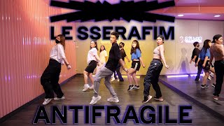 [KPOP] LE SSERAFIM - ANTIFRAGILE | Golfy Dance Fitness / Dance Workout | คลาสเต้นออกกำลังกาย Resimi