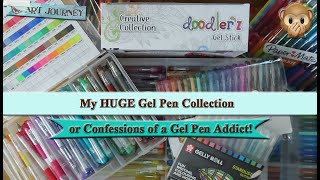 Too Many Gel Pens? ||  My HUGE Gel Pen Collection  || Gel Pen Series Part 1