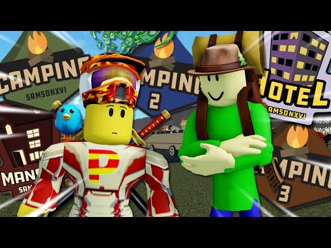 ROBLOX CAMPING REVISITED ALL ENDINGS!!