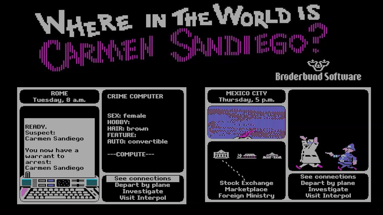 Where in the World Is Carmen Sandiego? (1996 video game) - Wikipedia