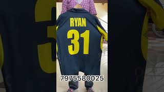🇦🇺 Australia Cricket Team Jersey | Custom Name & Number Printing Hashtags:#AustraliaJersey #viral