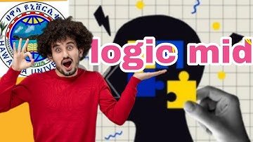 Hawassa university logic mid exam #logic #hawassa #ethiopianfreshmen