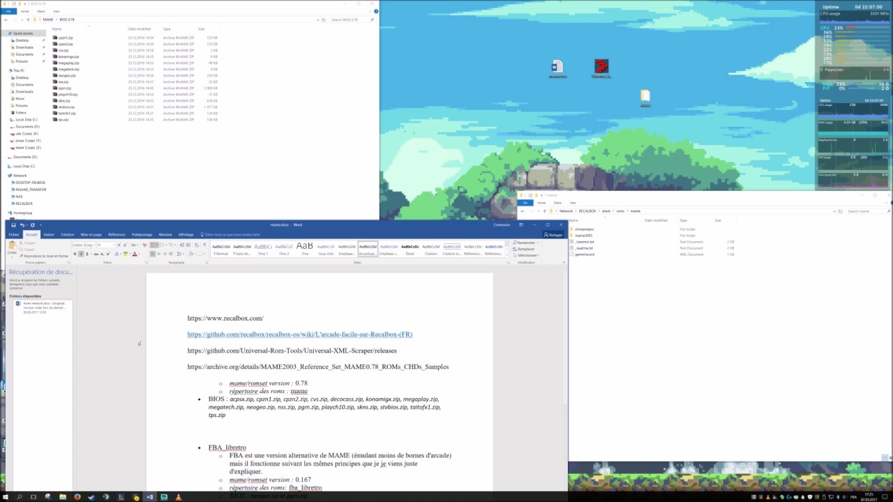 jeux recalbox raspberry
