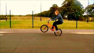 some BMX bunnyhop slow motion