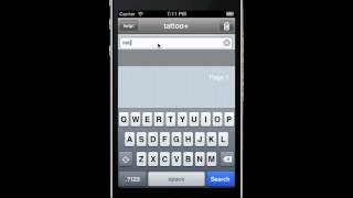 tattoo+ app for iPhone (tattoo image finder) screenshot 3