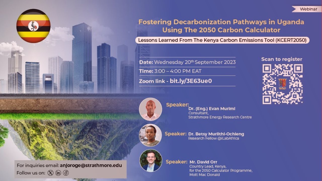 Fostering decarbonization pathways in Uganda using The 2050 Carbon Calculator.