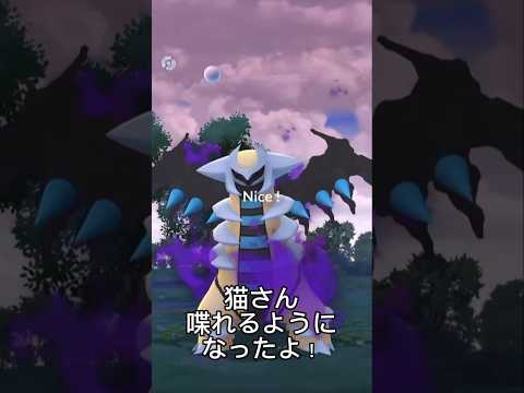 【ポケモンGO】シャドー色違いのギラティナ！？+おまけ　#ポケモン #ポケモンgo #シャドー色違い　#色違い #ゲーム実況 #shorts