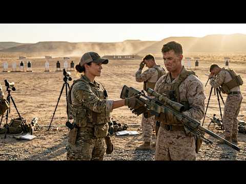 ＂Can I Borrow That？＂ Marine Snipers Failed—Until This Female SEAL Dropped 100 Targets