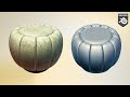 Pumpkin Stool Modeling in Blender 3D